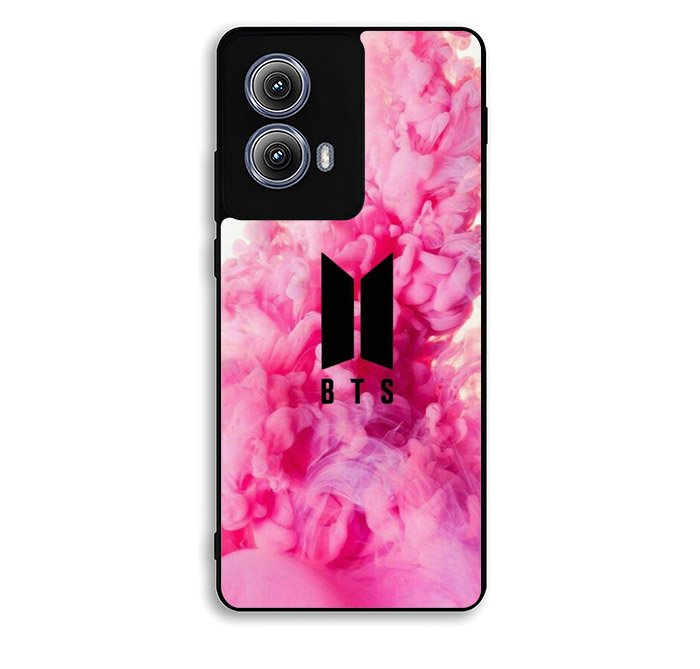Pink Smoke BTS Motorola Moto Edge 2024 Case BC0089
