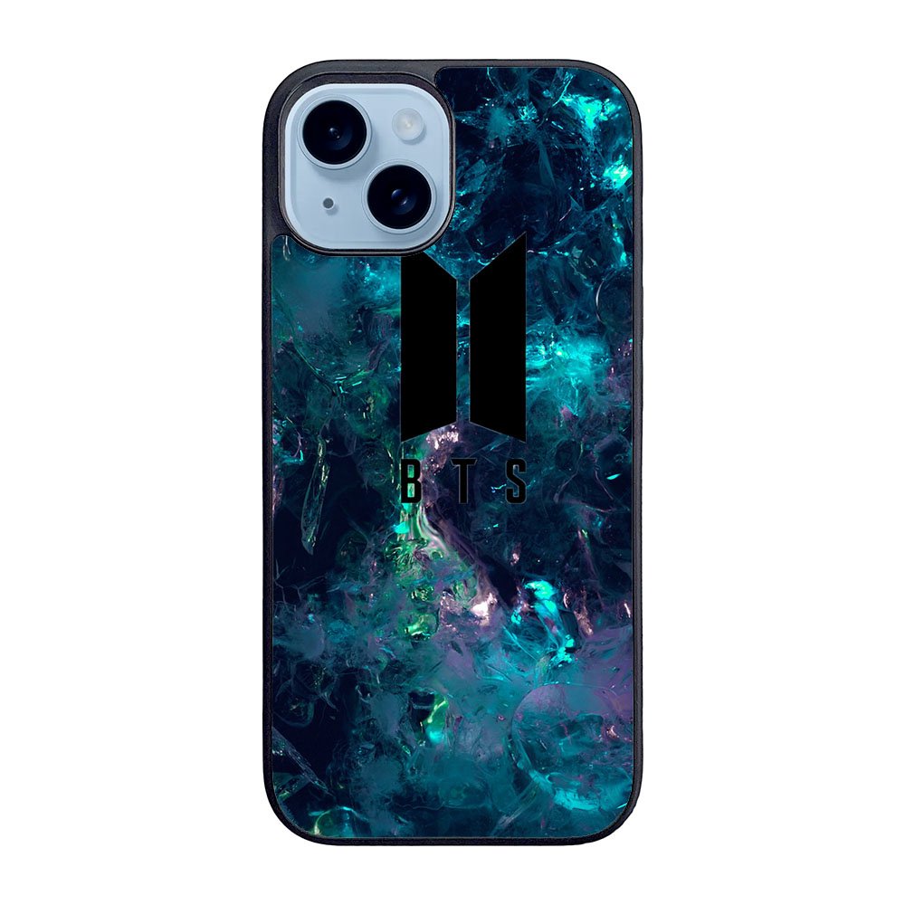 BTS Grunge Pattern Case iPhone 15 BC0088
