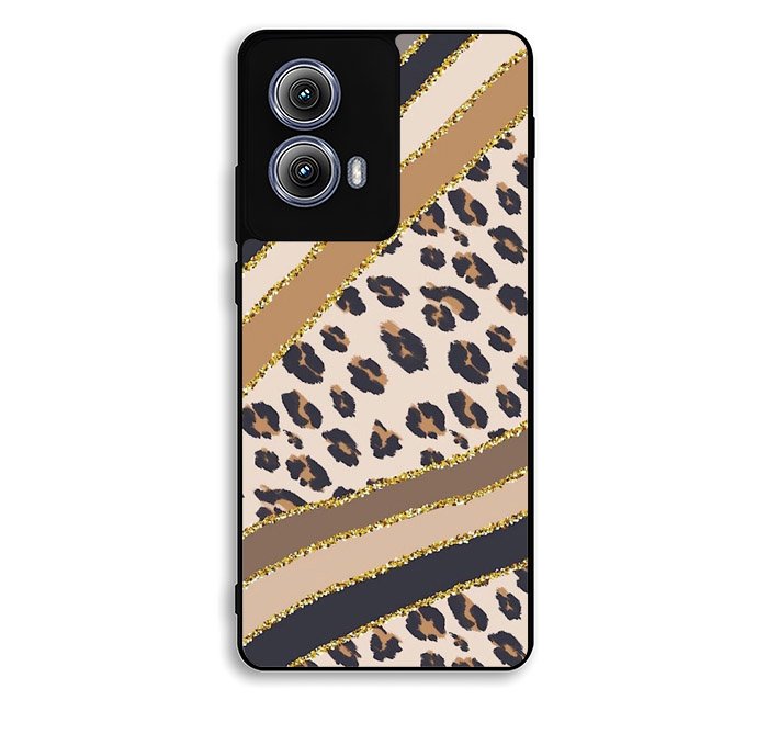 Leopard Gold Motorola Moto Edge 2024 Case FE6099