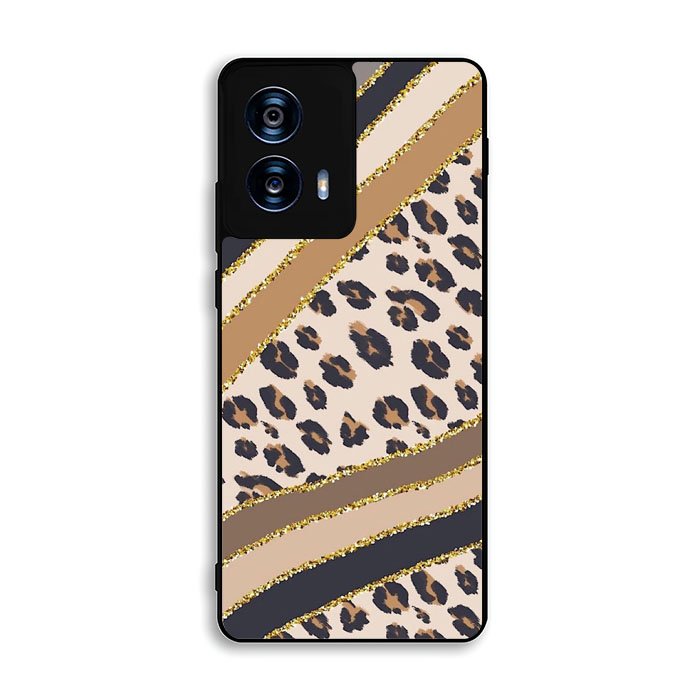 Leopard Gold Motorola Moto G Power 5G 2024 Case FE2052