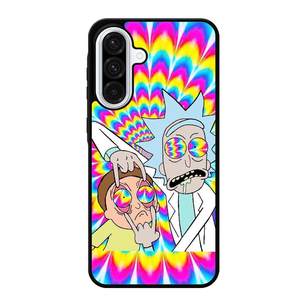 Rick And Morty Streaked Samsung Galaxy A56 Case FE4596