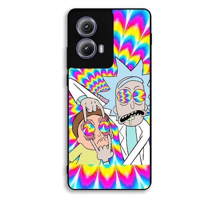Rick And Morty Streaked Motorola Moto Edge 2024 Case FE6168