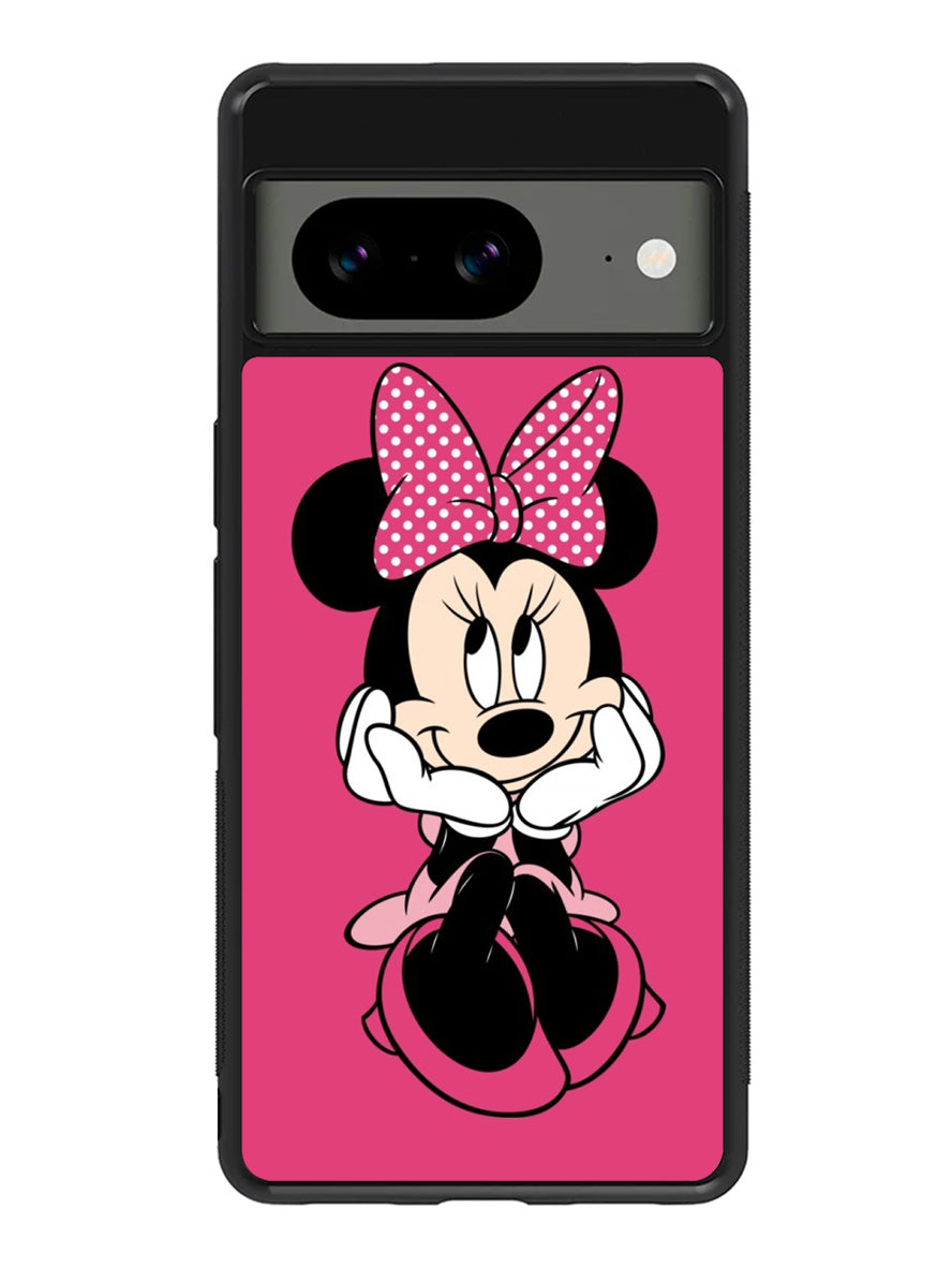 Girly Minnie Mouse Google Pixel 8a Case