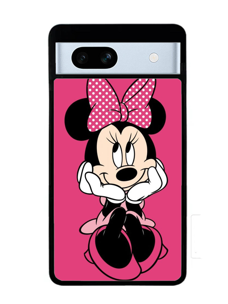 Girly Minnie Mouse Google Pixel 7A Case