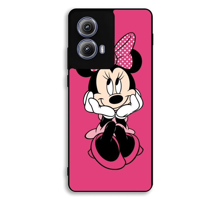 Girly Minnie Mouse Motorola Moto Edge 2024 Case FE0475