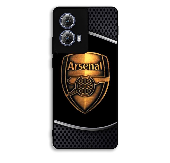 Arsenal Logo Gold 2nd Motorola Moto Edge 2024 Case FE3842