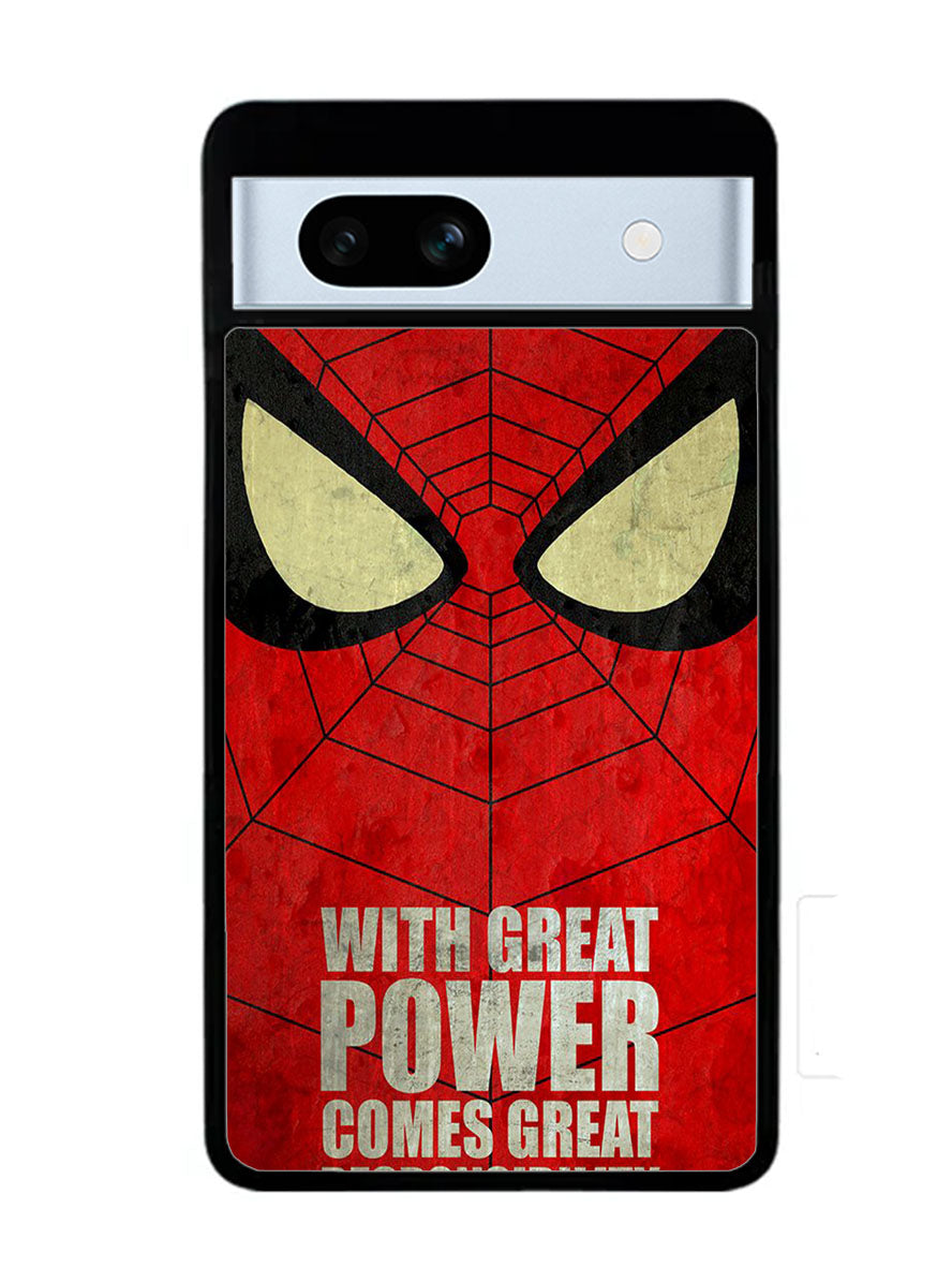Quotes Spider-Man Google Pixel 7A Case