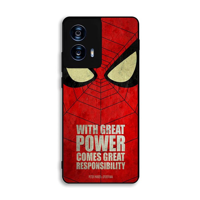 Quotes Spider-Man Motorola Moto G Power 5G 2024 Case FE5267