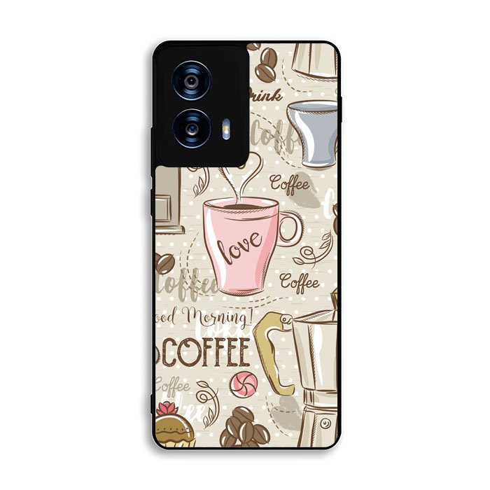 Coffee Wallpaper Cute Motorola Moto G Power 5G 2024 Case FE5225