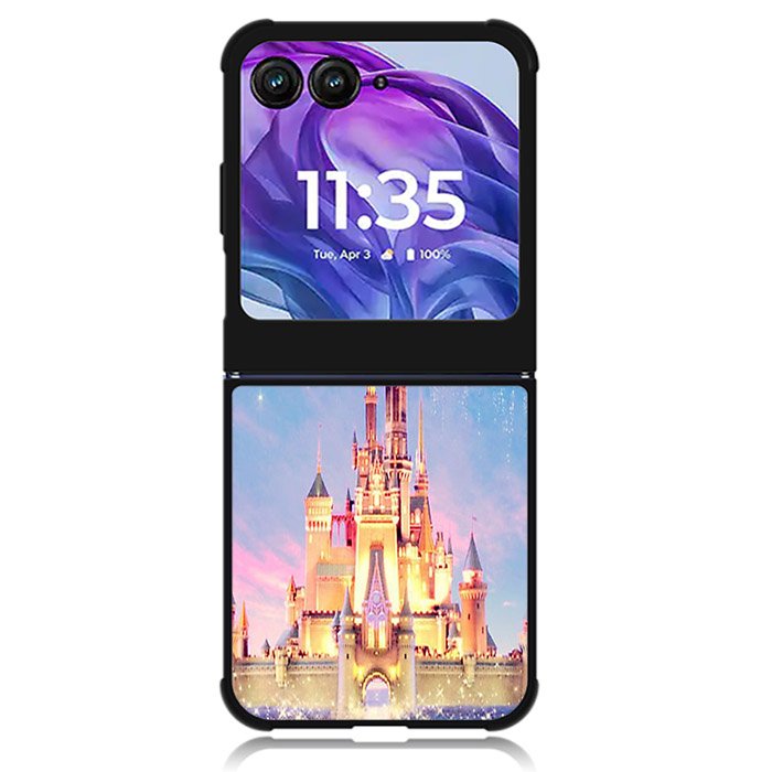 Disney Castles 2nd Motorola Moto Razr 2024 , Moto Razr 50 Case