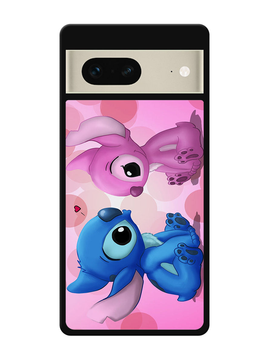 Stitch Pink And Blue 1st Google Pixel 7 Case