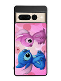 Stitch Pink And Blue 1st Google Pixel 7 Pro Case