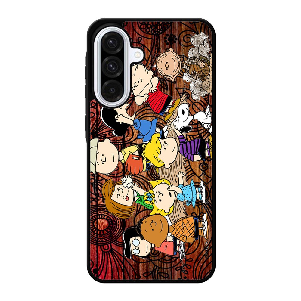Peanuts In Background Wood Art Samsung Galaxy A56 Case FE0321