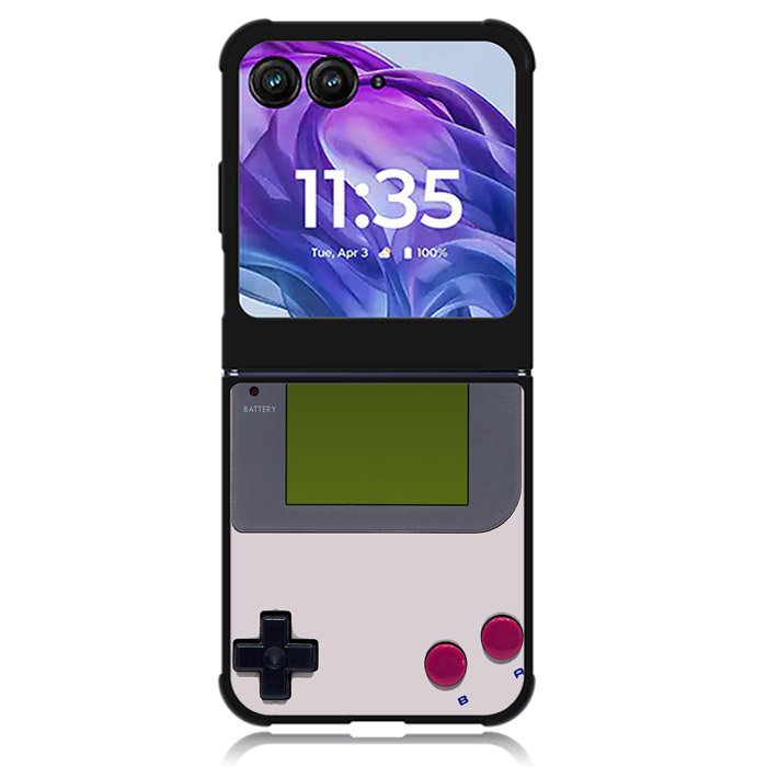 Classic Retro Gameboy Motorola Moto Razr 2024 , Moto Razr 50 Case