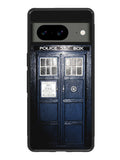 Dark Blue Tardis Doctor Who Toy Google Pixel 8a Case