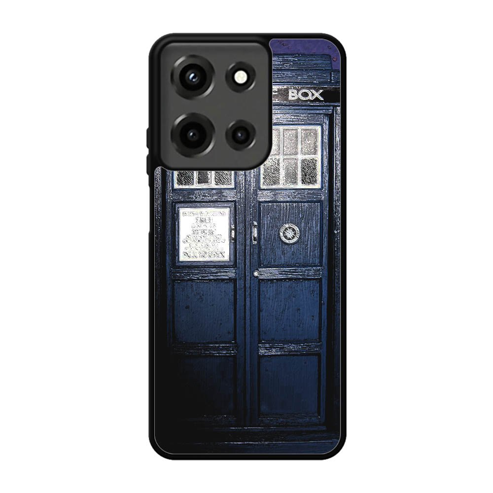 Dark Blue Tardis Doctor Who Toy Motorola Moto G 5G 2025 Case FE3799