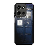 Dark Blue Tardis Doctor Who Toy Motorola Moto G 5G 2025 Case FE0783