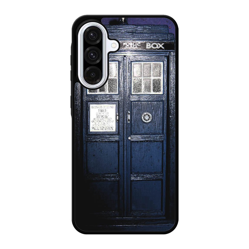 Dark Blue Tardis Doctor Who Toy Samsung Galaxy A56 Case FE3799