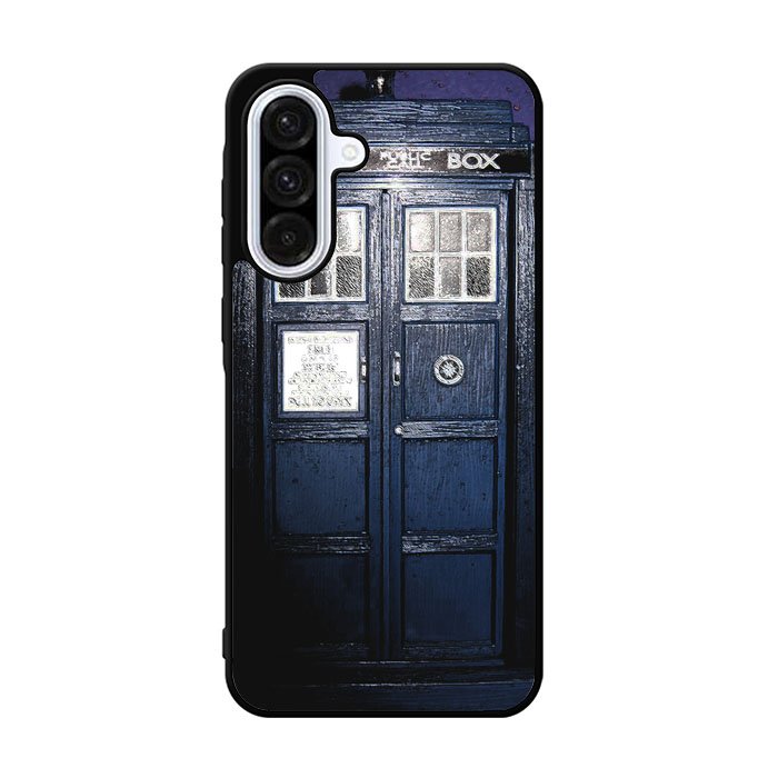 Dark Blue Tardis Doctor Who Toy Samsung Galaxy A36 Case FE3799