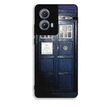Dark Blue Tardis Doctor Who Toy Motorola Moto Edge 2024 Case FE3799