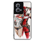 Harley Quinn Deadpool 1st Motorola Moto Edge 2024 Case FE6940