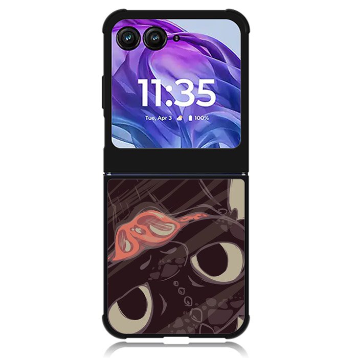 Toothless How To Train Your Dragon 1st Motorola Moto Razr 2024 , Moto Razr 50 Case