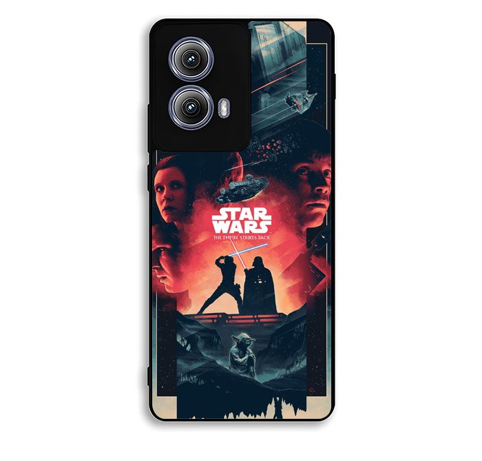 Star Wars Trilogy Posters Bottleneck Motorola Moto Edge 2024 Case FE3355