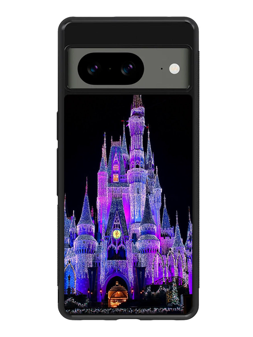 Disney Castle Night Lights 1st Google Pixel 8a Case