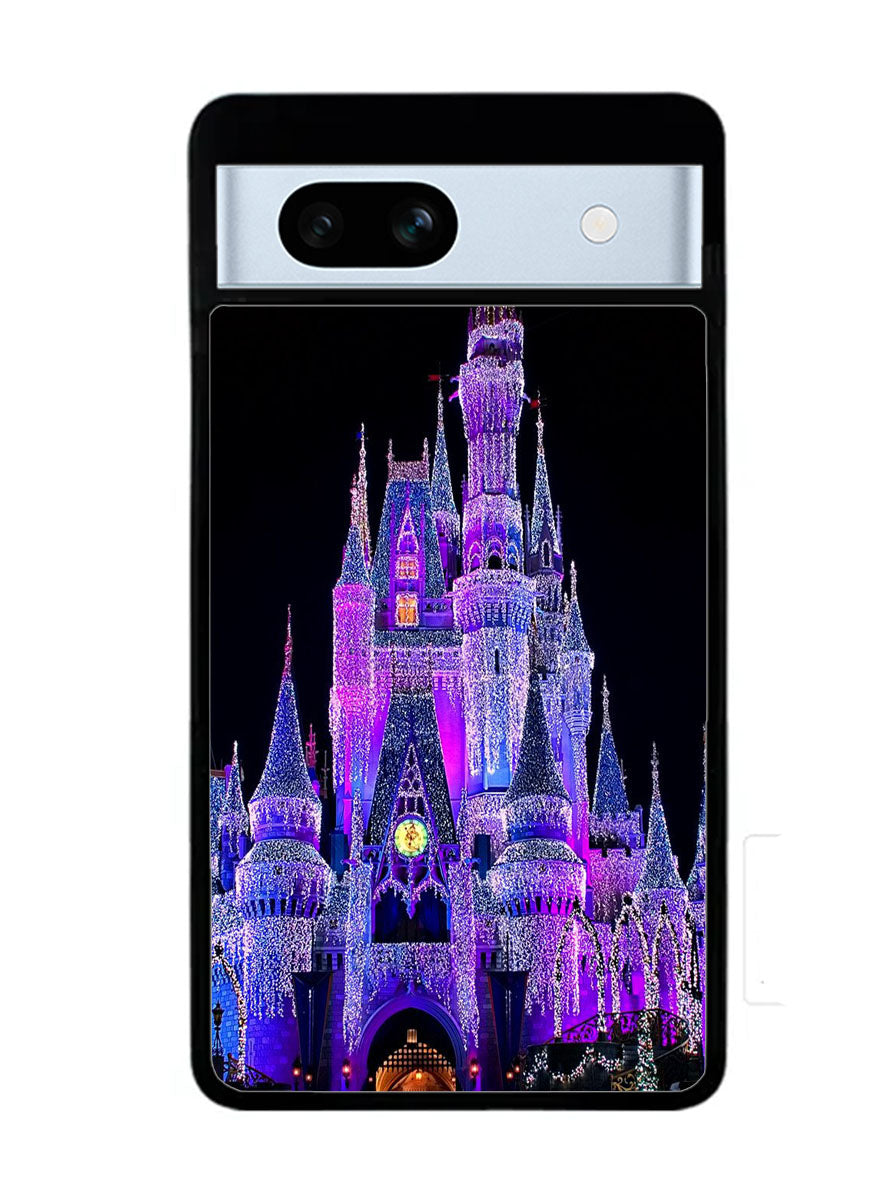 Disney Castle Night Lights 1st Google Pixel 7A Case