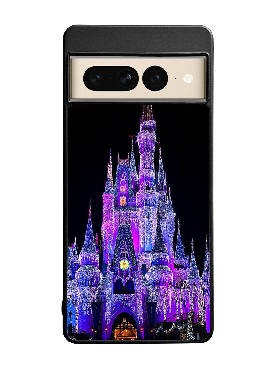Disney Castle Night Lights 1st Google Pixel 7 Pro Case