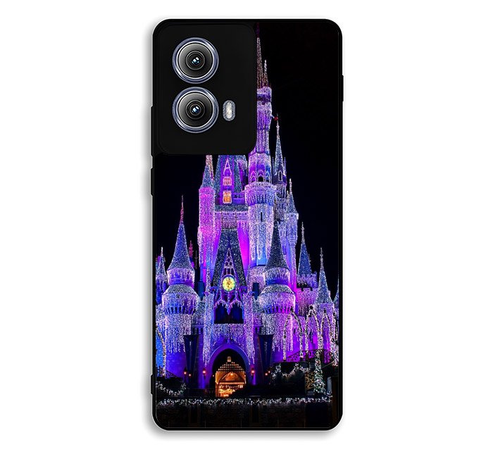 Disney Castle Night Lights 1st Motorola Moto Edge 2024 Case FE5440