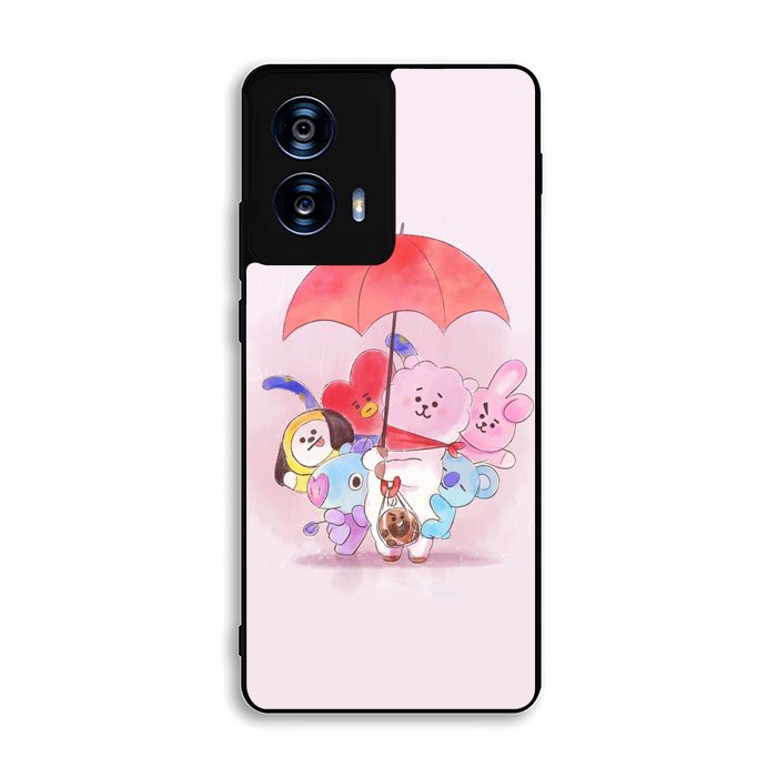 BT21 RJ Shooky Mang Koya Motorola Moto G Power 5G 2024 Case FE0476