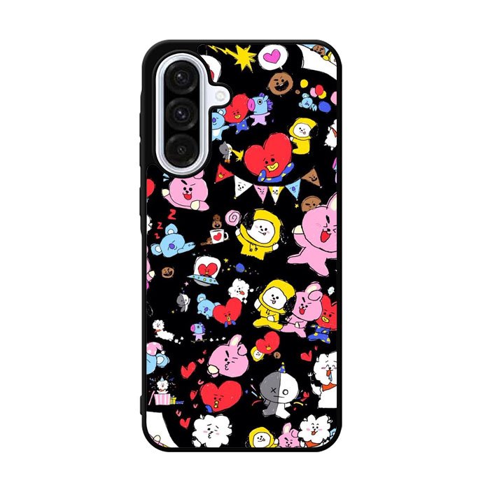 BT21 in Planet Py Samsung Galaxy A36 Case FE1198