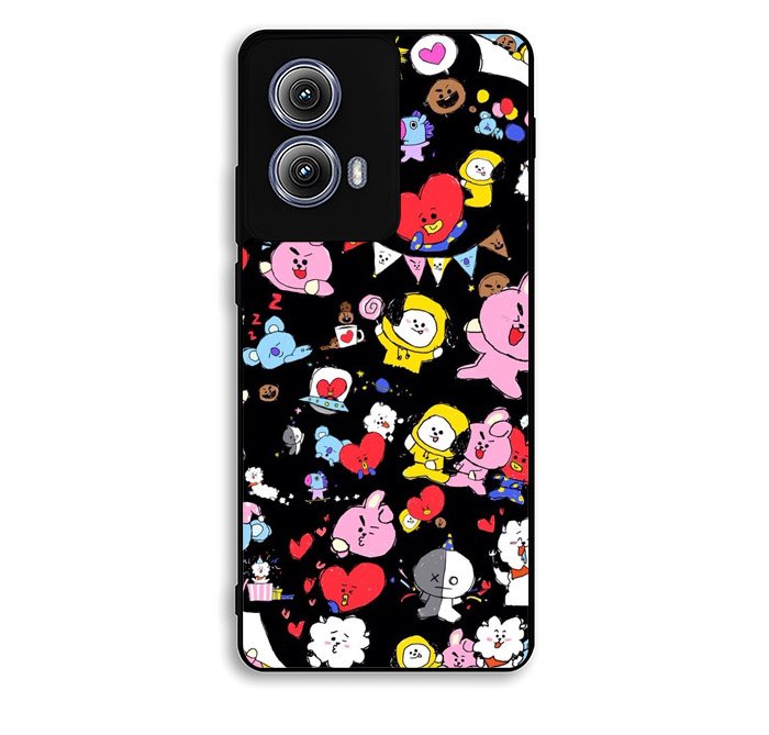 BT21 in Planet Py Motorola Moto Edge 2024 Case FE1198