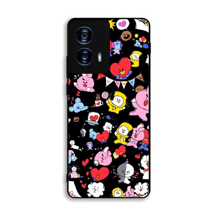 BT21 in Planet Py Motorola Moto G Power 5G 2024 Case FE3503