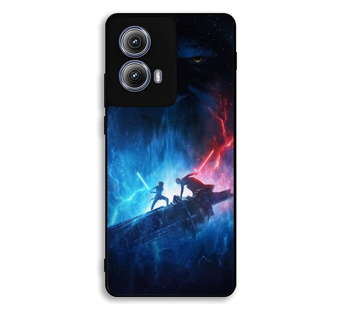 Rey Vs Kylo Ren Dh Sidious Star Wars Motorola Moto Edge 2024 Case FE5374