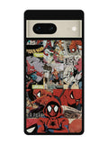 Spiderman Collage 2nd Google Pixel 7 Case