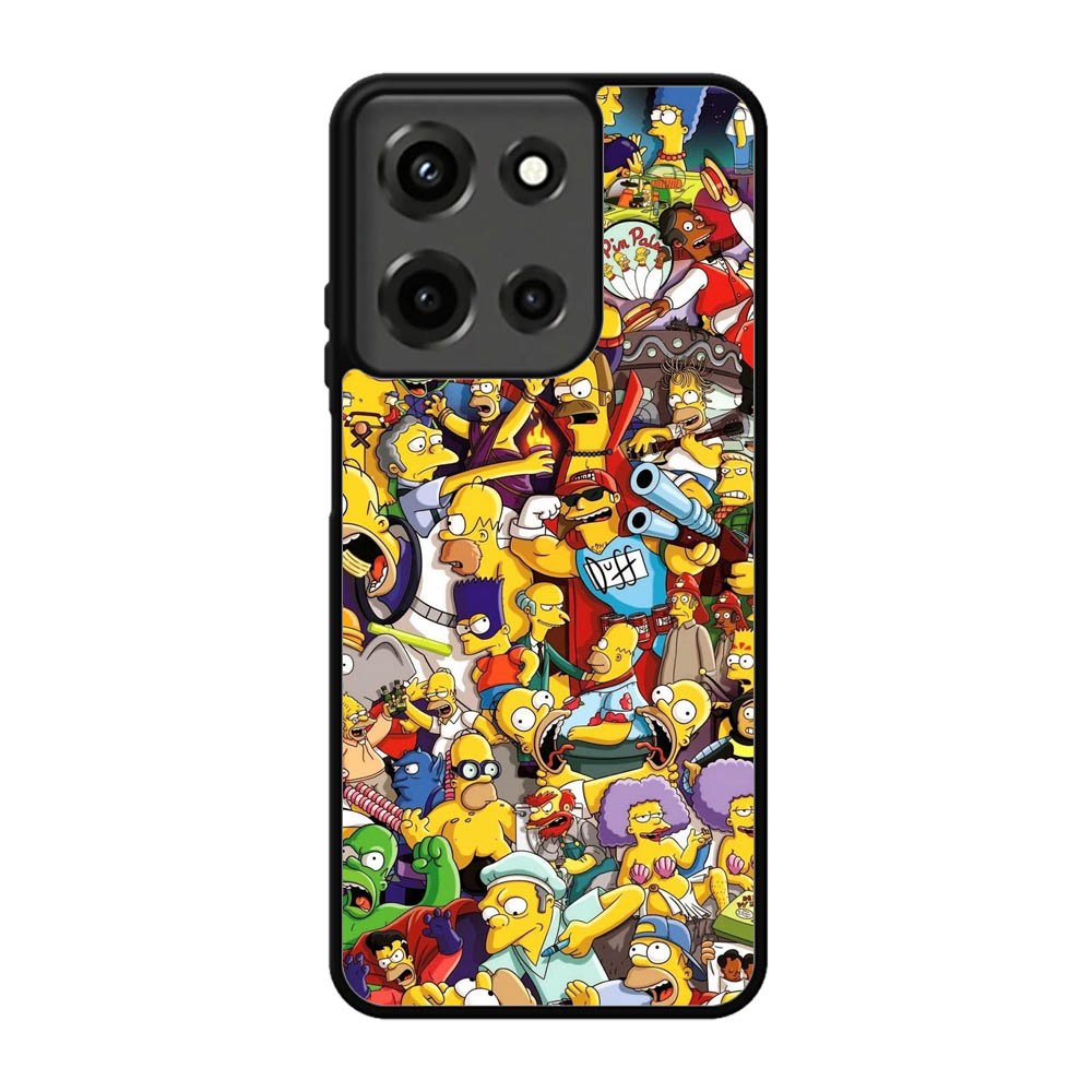 Simpsons All Characters Motorola Moto G 5G 2025 Case FE3909