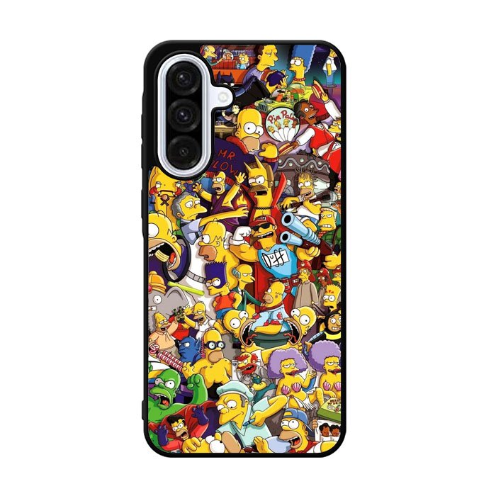 Simpsons All Characters Samsung Galaxy A36 Case FE0894