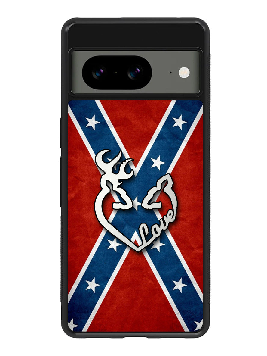 Deer Camo Love Rebel Google Pixel 8a Case