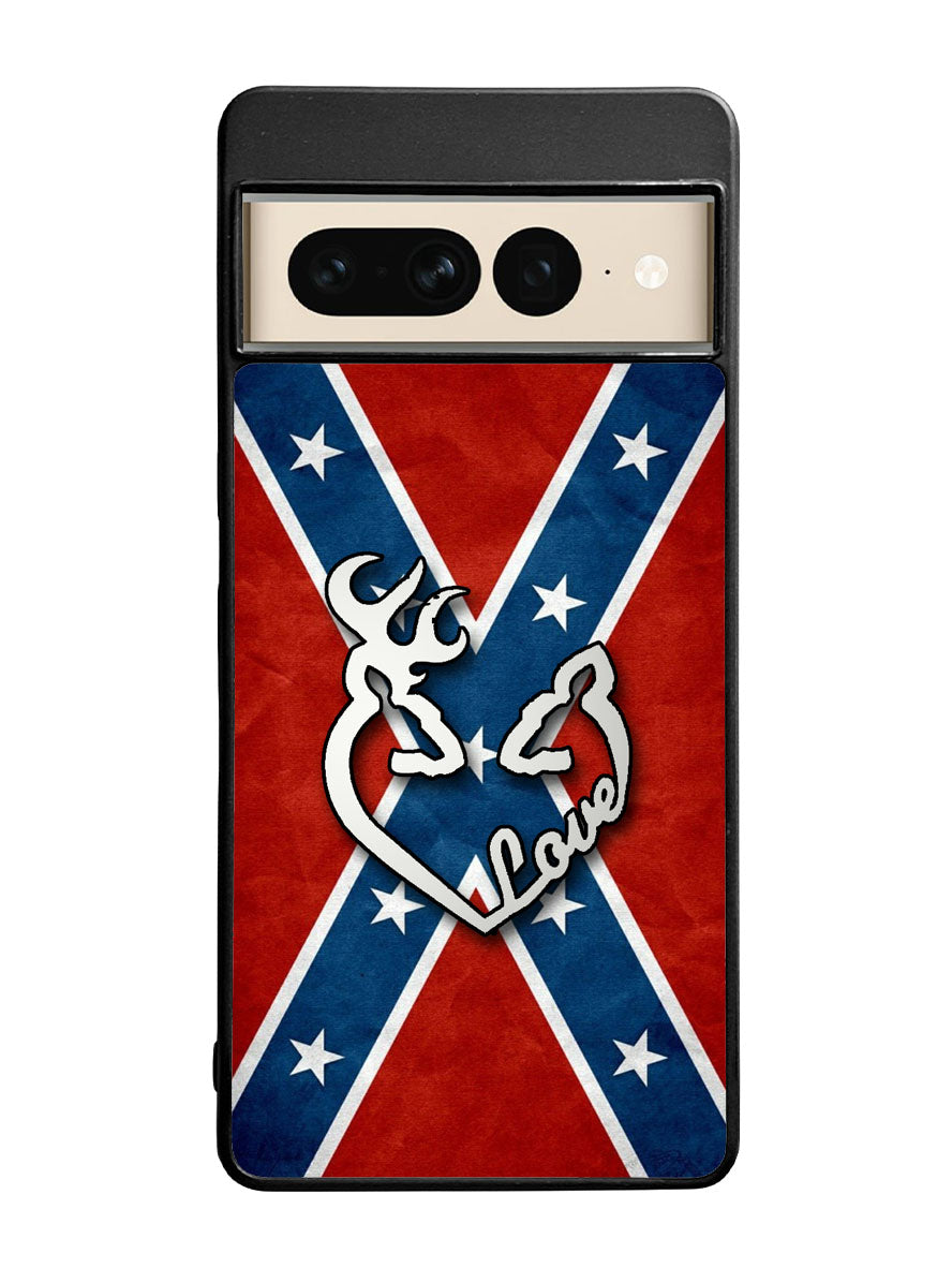 Deer Camo Love Rebel Google Pixel 7 Pro Case