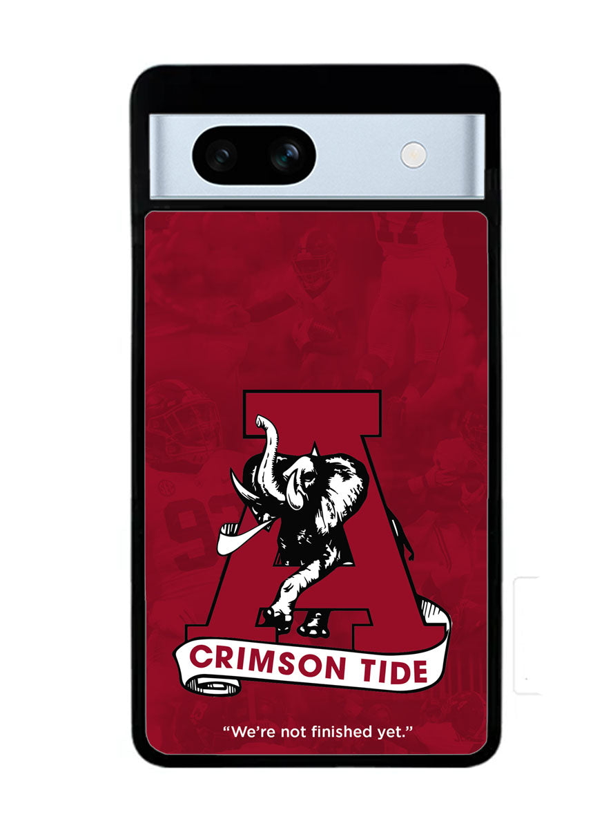 We are not finished yet Alabama Google Pixel 7A Case