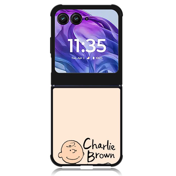 Charlie Brown Motorola Moto Razr 2024 , Moto Razr 50 Case