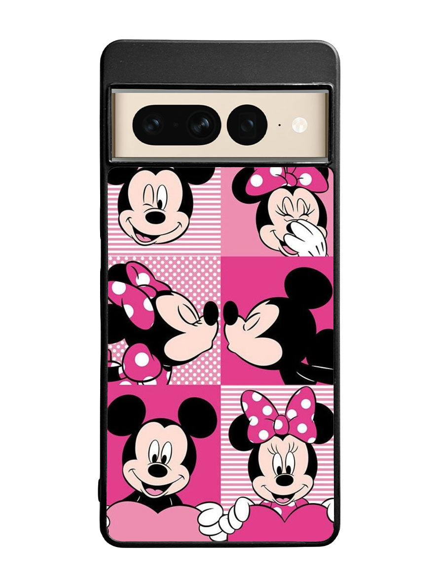 Minnie Mickey Couple Google Pixel 7 Pro Case
