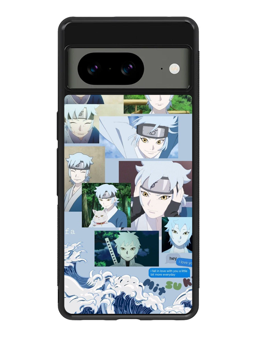Mitsuki Anime Blue Google Pixel 8a Case