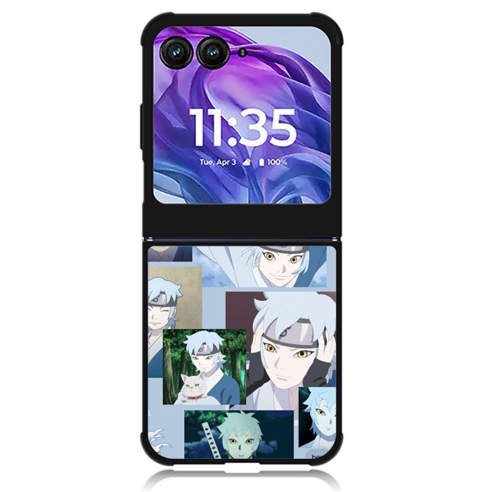 Mitsuki Anime Blue Motorola Moto Razr 2024 , Moto Razr 50 Case