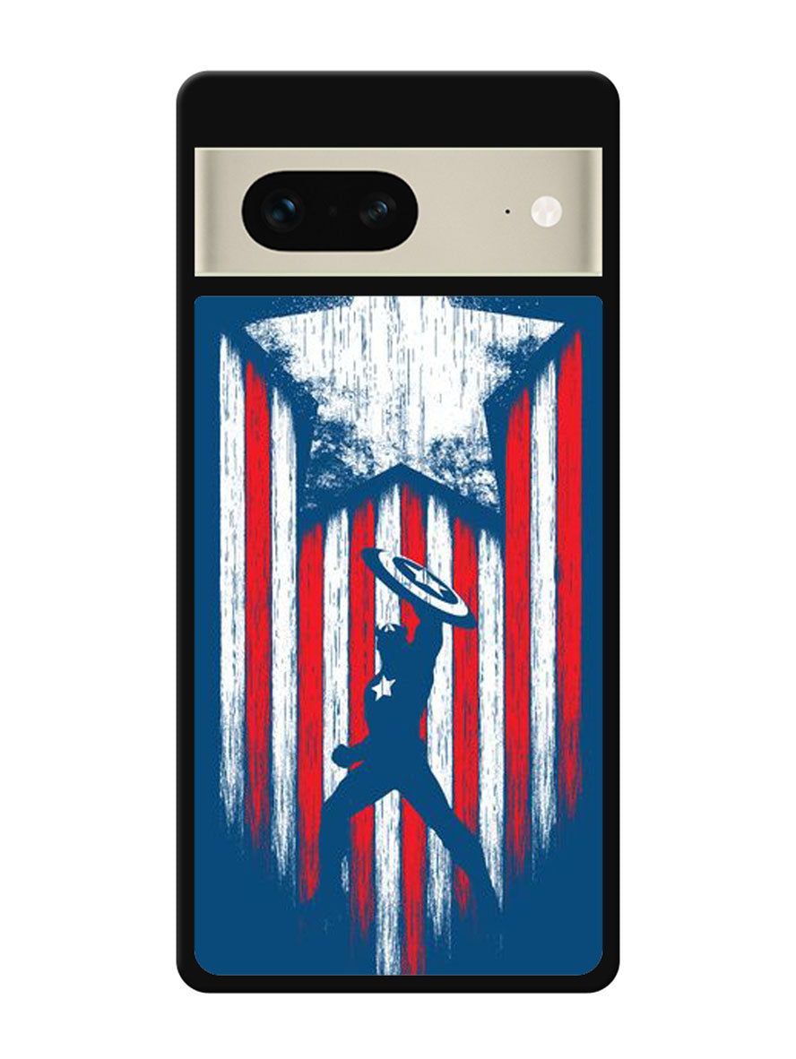 Captain America Blue Google Pixel 7 Case