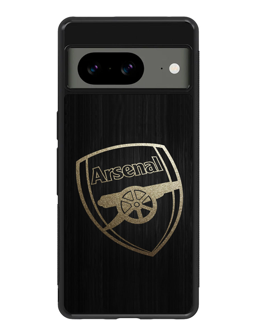 Arsenal Logo Gold 1st Google Pixel 8a Case