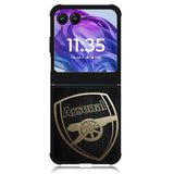 Arsenal Logo Gold 1st Motorola Moto Razr 2024 , Moto Razr 50 Case