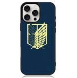 Attack On Titan Simple Insignia iPhone 16 Pro Case